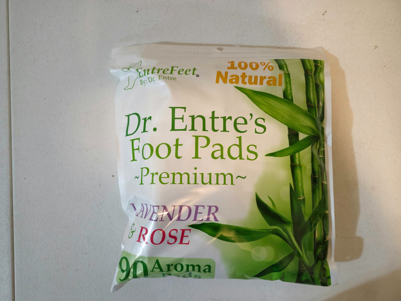 Dr. Entre's Foot Pads: Premium Lavender & Rose Foot Patches for Relaxation | 90 Pack